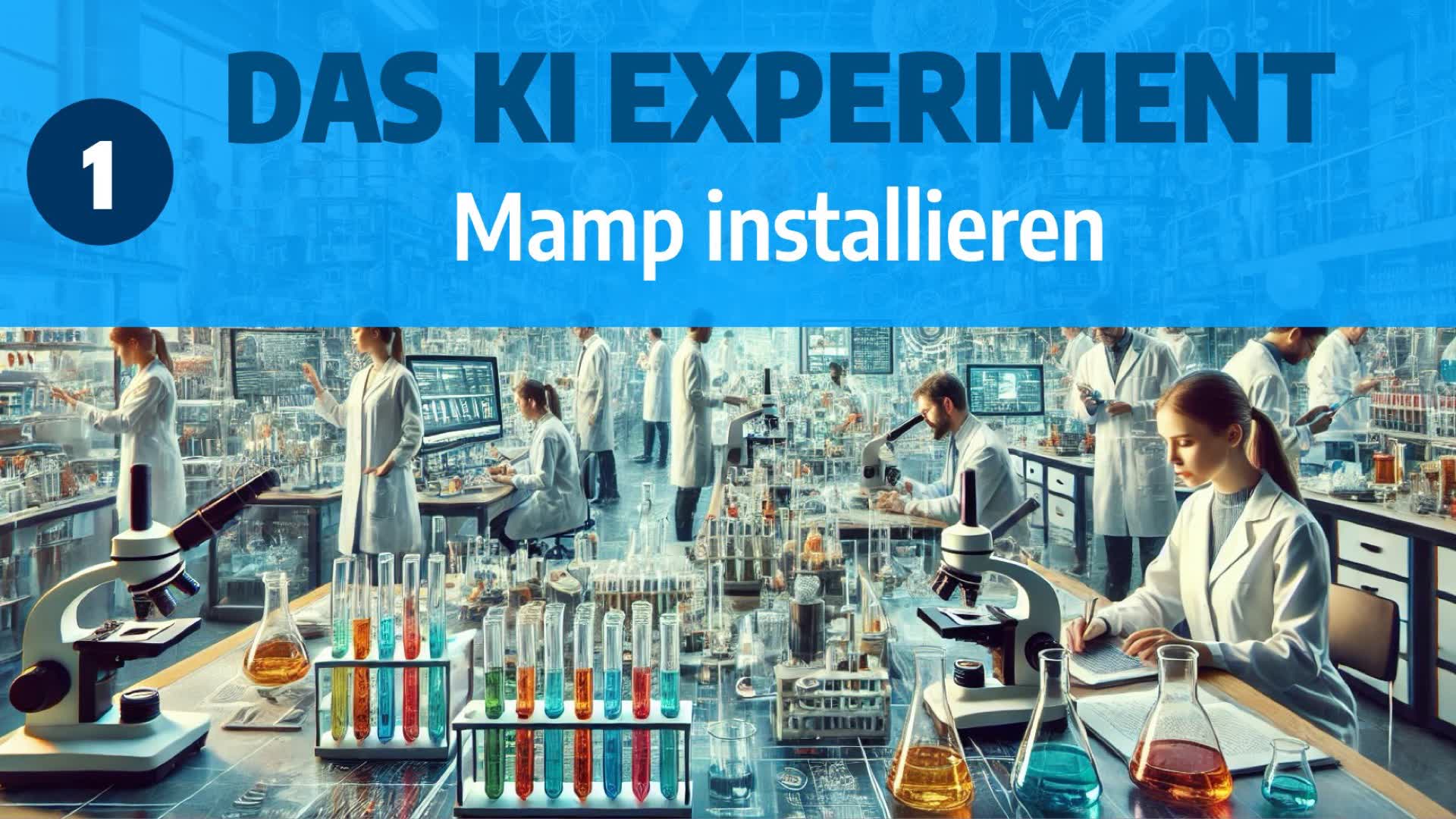 Teil 1 - Mamp installieren