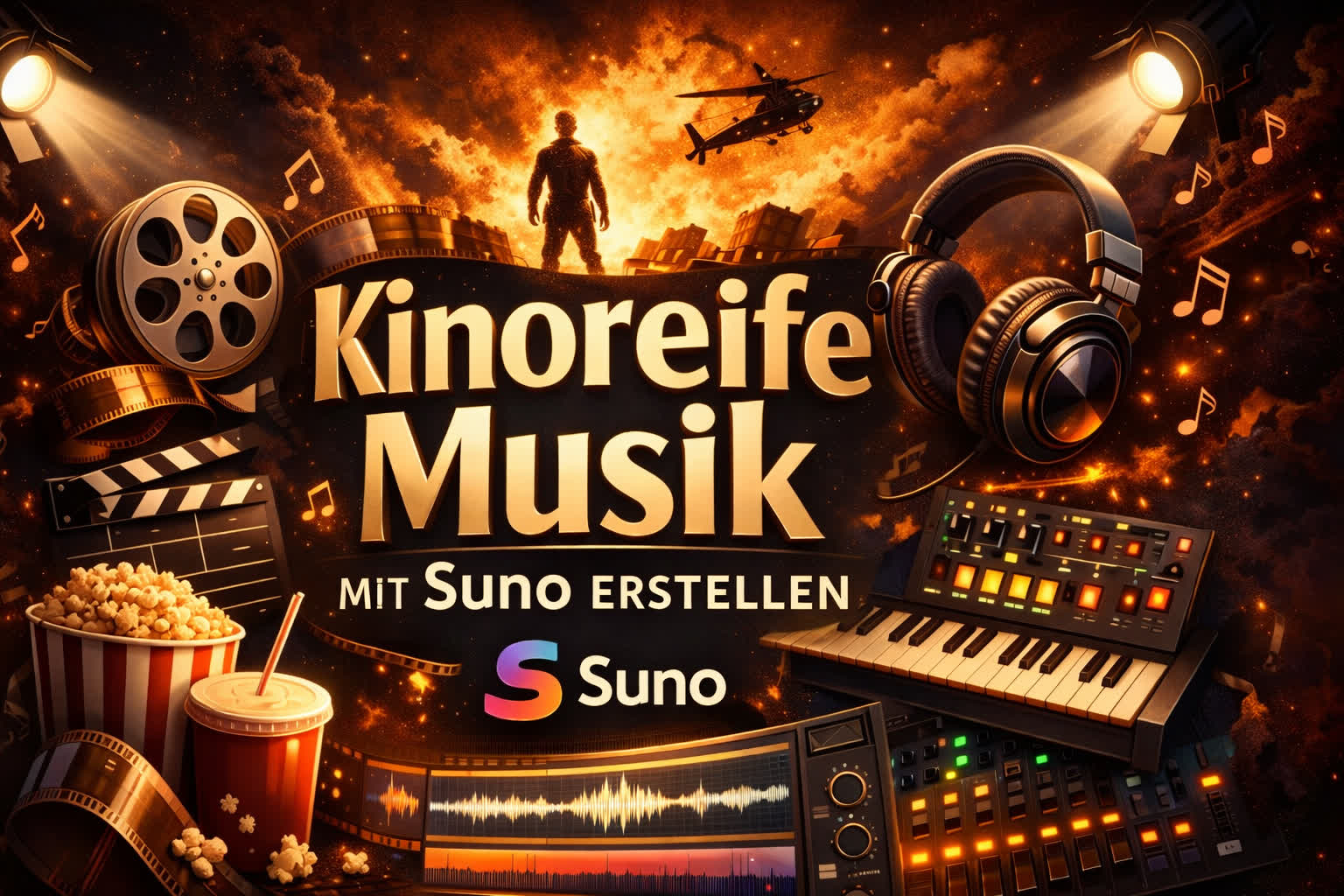 Kinoreife Musik mit Suno erstellen
