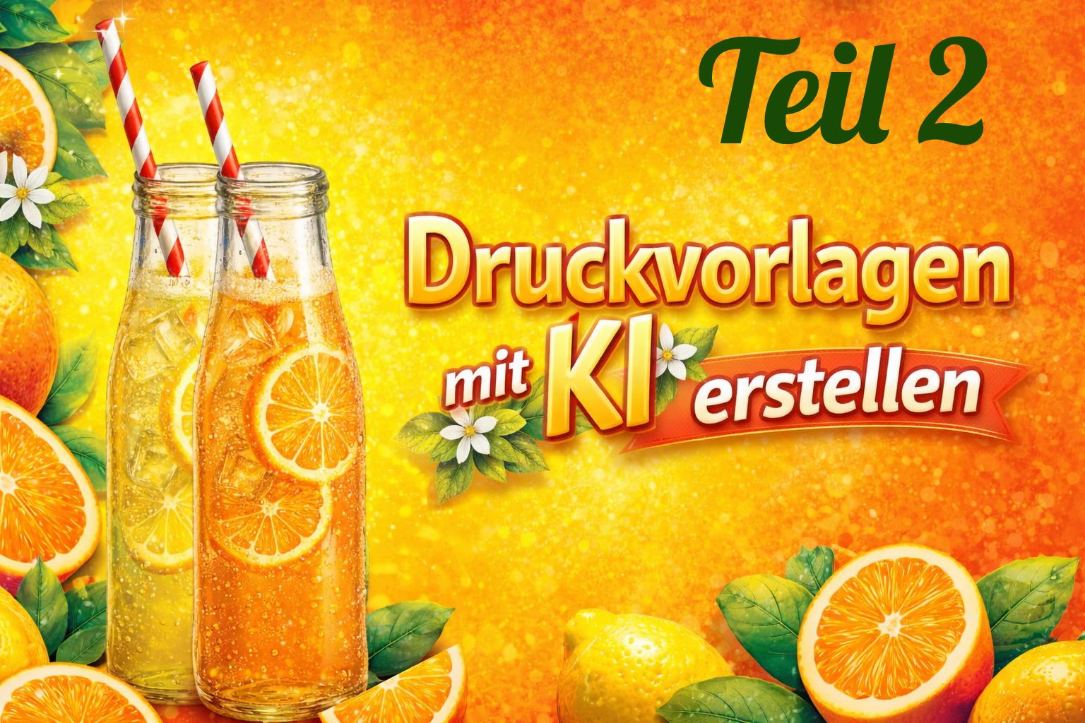Druckvorlagen mit KI erstellen - Teil 2