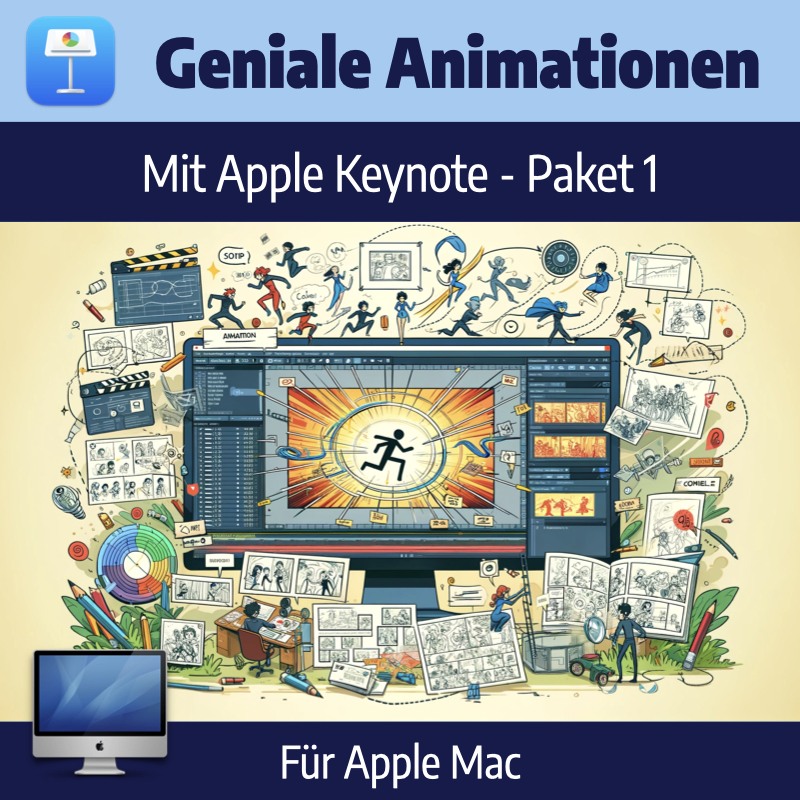 Geniale Animationen mit Keynote Paket 1