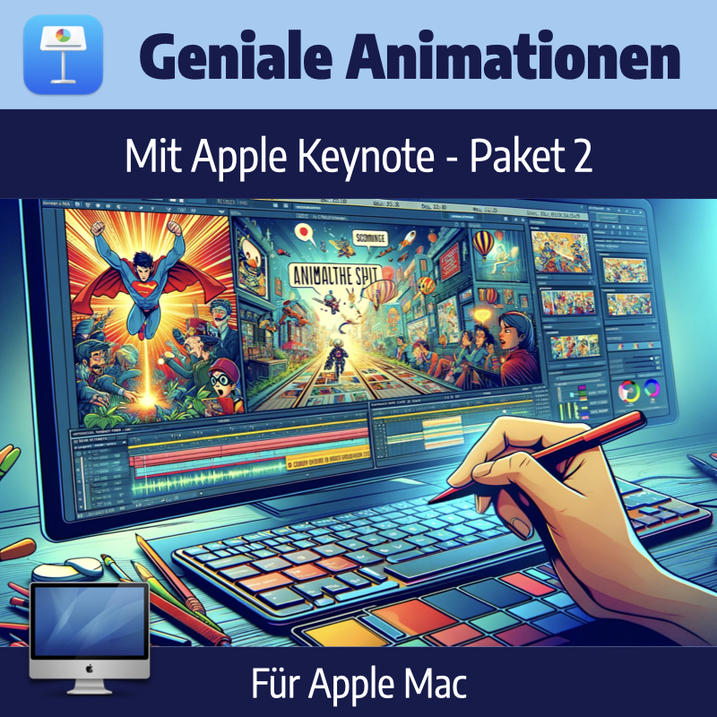 Geniale Animationen mit Keynote Paket 2
